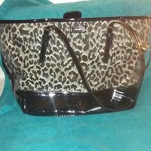 Nine West leapard print hand bag